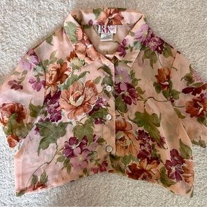 Vintage cropped shirt
